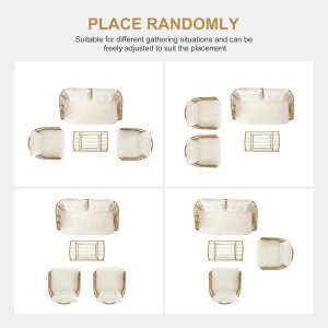 modern oasis with the Afuera Living 4pc Conversation Set - Image 5