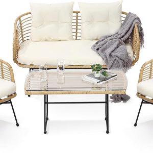 modern oasis with the Afuera Living 4pc Conversation Set - Image 3