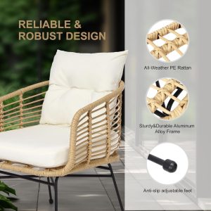 modern oasis with the Afuera Living 4pc Conversation Set - Image 4