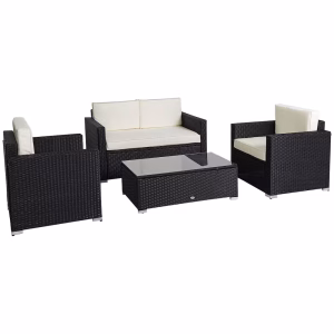 Modern 4-piece detachable outdoor furniture set offers stylish and comfortable - Image 8