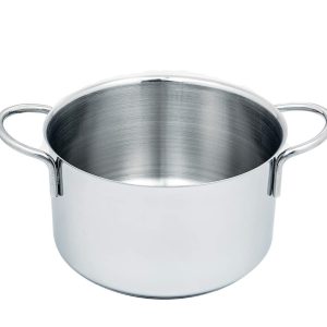 12-Piece Stainless Steel Cookware Set with Glass Lid, Silver - Image 12