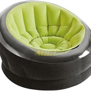 INTEX 68582EP Inflatable Empire Chair: Durable Outdoor Use – 2-PLY Laminate – Velvety Surface – Flocked Construction – Colors May Vary - Image 7