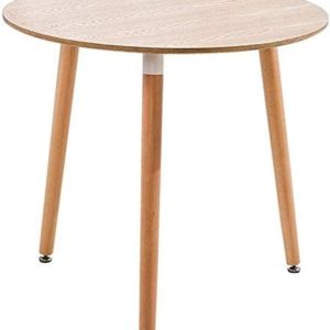 Coffee Table, Sofa Side Table/Bedside Table/Negotiation Table/Small Round Table, for Outdoor Living Room Balcony Bay Window (Color : A, Size : 80cm) (A 80cm) - Image 5