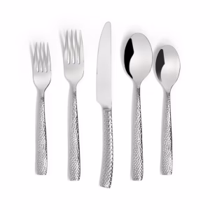 20-Piece Tupelo Forged Flatware Set, Gold / Rose Gold /Chrome - Image 4