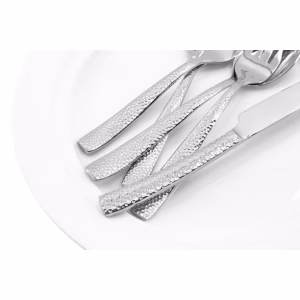 20-Piece Tupelo Forged Flatware Set, Gold / Rose Gold /Chrome - Image 3