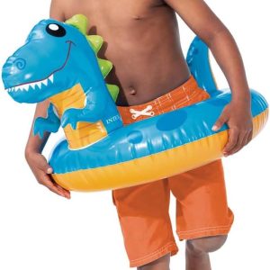 Intex Big Animal Rings, Deflated Size: 1.07m x 58cm (Unicorn), 86cm x 58cm (Llama), 81cm x 58cm (Dinosaur) (59221NP) - Image 2