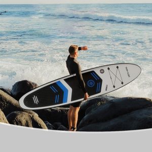BORTT 10.6ft Inflatable Paddle Board Seaside Beach Water-Skiing Stand Up Paddle Board - Image 10