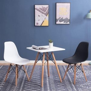 Dining Room,Living Room Chair,White and black - Image 7