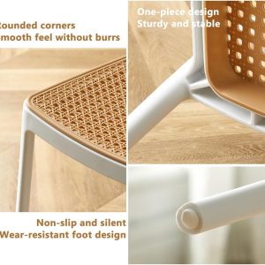 rattan-style plastic chair - Image 12