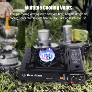 Single Burner Portable Camping Gas Stove - Image 2