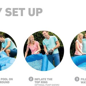 Intex 12ft x 30in Easy Set Swimming Pool #28130 - Image 3