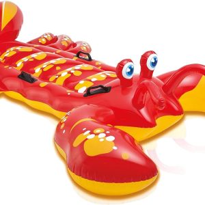 Intex Lobster Ride-On, 84" X 54", for Ages 3+ - Image 3