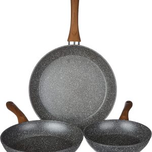 Kitchen Cooking Nonstick Granite Frying Pan Stone Coated Frying Pan - Image 1