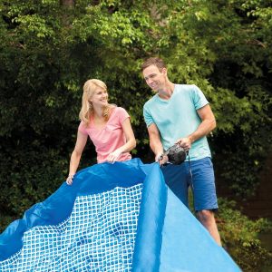 INTEX 28120EH Easy Set Inflatable Swimming Pool: 10ft x 30in – Puncture-Resistant Material – Quick Inflation – 1018 Gallon Capacity – 23in Water Depth - Image 7
