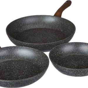 Kitchen Cooking Nonstick Granite Frying Pan Stone Coated Frying Pan - Image 2