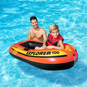 Intex Recreation 58329EP Explorer 100 1-Person Boat, 58 x 33-in. - Image 1