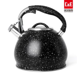 Whistling Tea Kettle, Teapot With Loudd And Anit-hot Handle, Food Stainless Steel Water Kettel - Image 1