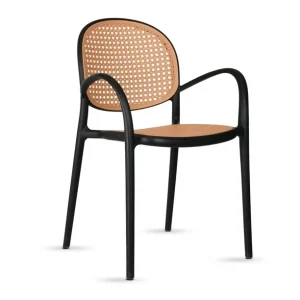 rattan-style plastic chair - Image 7