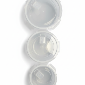 Round tupperware with clear lid - Image 4