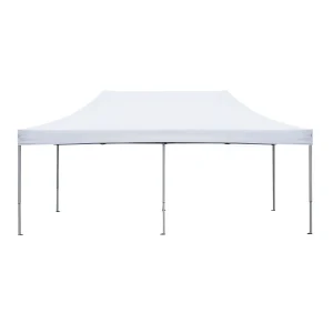 20 Ft. W x 10 Ft. D Steel Pop-Up Canopy (High Quality) - Image 2