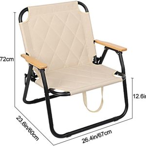 Folding Camping Chair, Portable Camping Chairs, Enjoy The Outdoors with a Versatile Folding Chair, Sports Chair, Outdoor Chair & Lawn Chair - Image 1