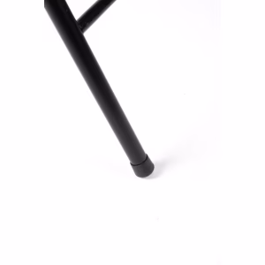 Enduro Black Padded Vinyl Folding Chair, 18 '' x 17.3'' x 30.7'', Padded folding chair - Image 3