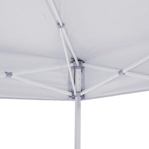10 X 10 Ft Pop-up Sun Protection Tent - White / Black (Medium Quality) - Image 7