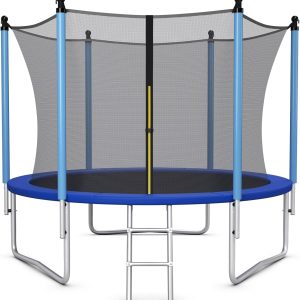 Jumping Exercise Recreational Bounce Trampoline W/Safety Net - 12 Ft - Image 2