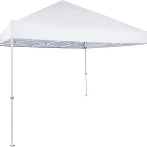 10 X 10 Ft Pop-up Sun Protection Tent - White / Black (Medium Quality) - Image 8
