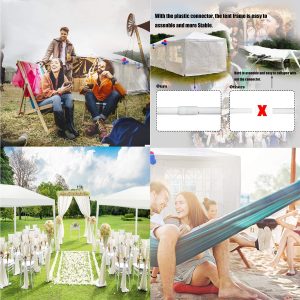 10' x 30' Party Wedding Tent Outdoor Canopy BBQ Shelter for Party Outdoors Activities - Image 5