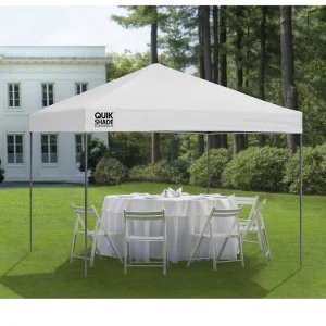 10 X 10 Ft Pop-up Sun Protection Tent - White / Black (Medium Quality) - Image 19