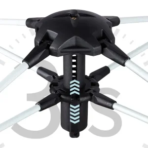 Camping Tent Tarp Canopy Water Resistant Windproof 4-6 People Easy Setup- Pop Up - Image 6