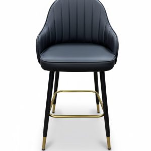 Bar stool - black - Image 1