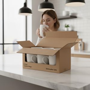 6 pack Coffee mugs - Image 4