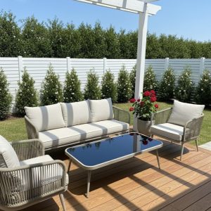 Outdoor Patio Furniture Set with Durable Materials and Versatile Design - Image 4