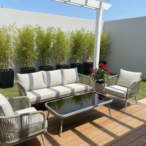 Outdoor Patio Furniture Set with Durable Materials and Versatile Design - Image 5