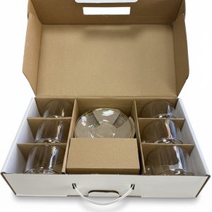 COFFEE MUG SET 12PC gold trim - Image 4