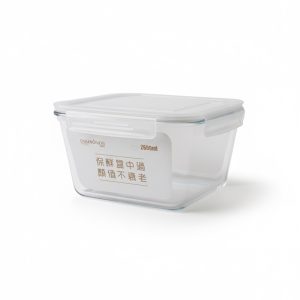 Lunch containers- rectangle flat - Image 1