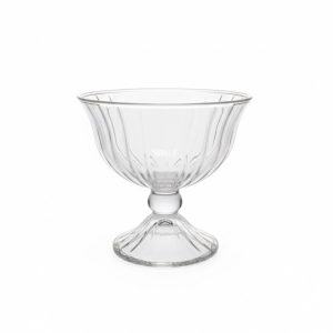 6 Glass Dessert Bowls, 5.6 oz Clear Glass Ice Cream Sundae Cups - Image 6