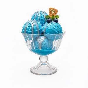 6 Glass Dessert Bowls, 5.6 oz Clear Glass Ice Cream Sundae Cups - Image 9