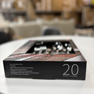 20-Piece Tupelo Forged Flatware Set - Chrome - Image 1