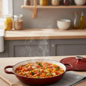 Cast iron pot with lid 30 cm - Image 3