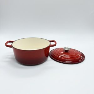 Cast iron pot with lid 24cm - Image 4