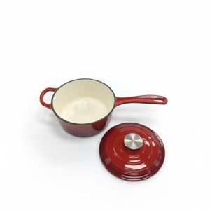 Cast iron pot with lid 20cm - Image 4