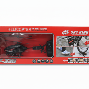 Remote control helicopter English window color box fuselage black infrared remote control, one-click take-off, landing, forward, remote control left and right turn, remote control rise and fall, 2.5 channels - Image 4