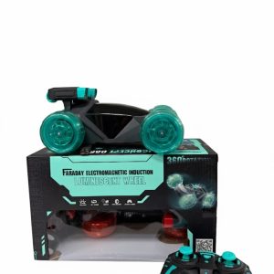 2.4G Luminous Wheel concept car (4 luminous wheels) Window box Red/Green (mixed) - Image 2