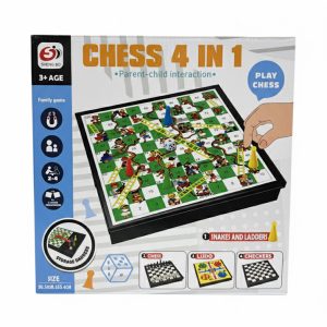 International + Snake + Flying chess + Western color box - Image 1