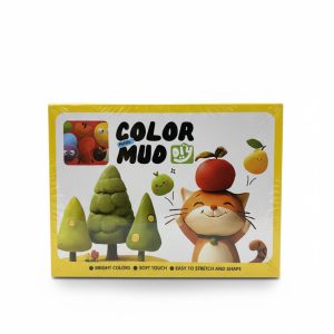 Color clay refill color box + heat shrink film 2 oz color clay bottle eight colors - Image 2