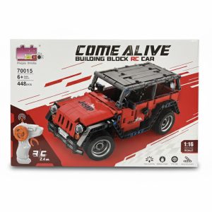 Building blocks remote control car - Wrangler (particle number: 448pcs) color box - Image 1