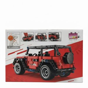 Building blocks remote control car - Wrangler (particle number: 448pcs) color box - Image 2